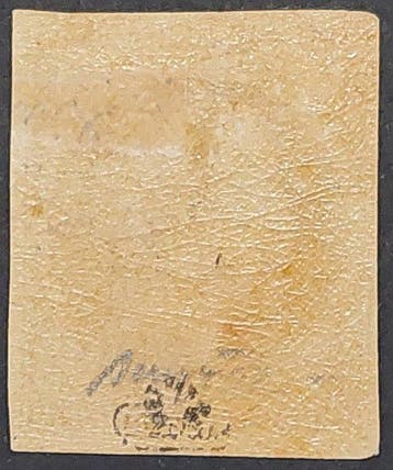 Frankrijk 1852 - Niet geperforeerde Présidence, 10 c. sepia