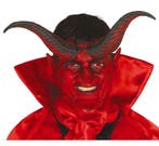 Halloween Demon Hoorns 20cm, Verzenden, Nieuw