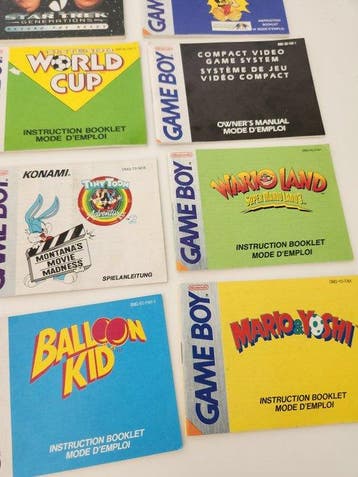 Nintendo - Gameboy Classic - Lot of game boy classic
