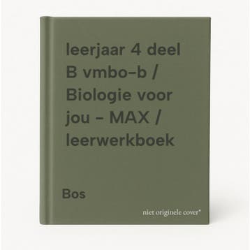 leerjaar 4 deel B vmbo-b / Biologie voor jou - MAX /, Verzenden, Bos