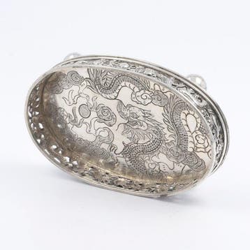 - Dienblad - .835 zilver