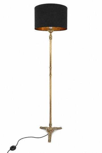 Lampadaire - Laiton, Bronze, Antiek en Kunst, Antiek | Verlichting