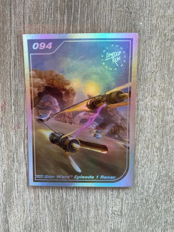 Gen2 #094 silver Star wars Episode 1 Racer  Limited run g..., Ophalen of Verzenden, Zo goed als nieuw