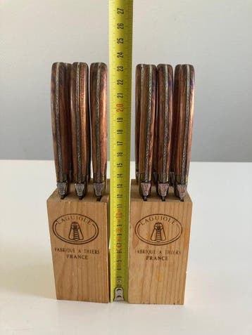 Laguiole - Couteau de table (12) - Laguiole - Bois, Acier,