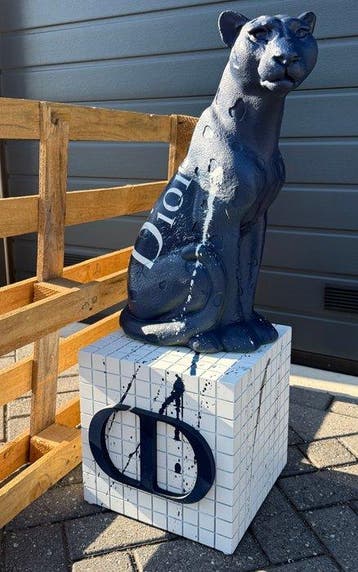 Daluxe Art - 1999 • XXL Dior Panther Display – 90 cm