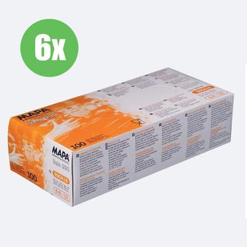 Mapa Solo 990 vinyl wegwerphandschoenen - 6 x 100 stuks..., Verzenden