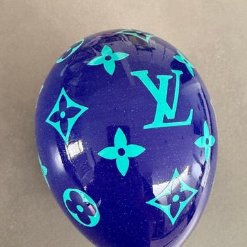 MVR (XX) - Louis Vuitton Ceramic Balloon Purple / Turquoise