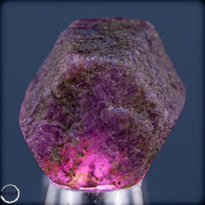 Natuurlijke zeldzame Padparadscha-saffier – Ruw kristal met, Collections, Minéraux & Fossiles
