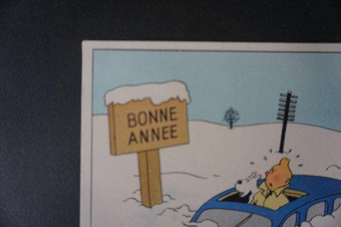 Tintin - 1 postkaart, Livres, BD