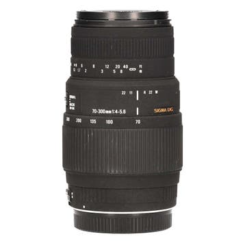 Sigma 70-300mm f/4-5.6 DG Macro (Canon) met garantie, Ophalen of Verzenden, Gebruikt