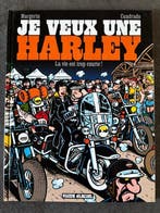 Je Veux une Harley T1 + 2x dédicace - C - 1 Album - Herdruk, Boeken, Nieuw