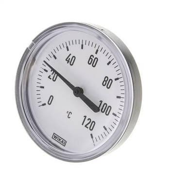Thermomètre bimétallique en plastique 0 à +120°C Cabinet, Verzenden