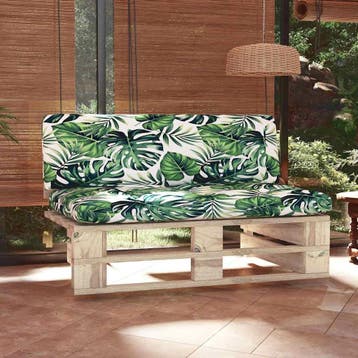 vidaXL Tuinmiddenbank pallet geïmpregneerd grenenhout, Tuin en Terras, Verzenden, Nieuw