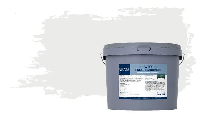 Wixx Fungi Muurverf Matt RAL 9003 | Signaalwit 10L, Bricolage & Construction, Peinture, Vernis & Laque, Envoi