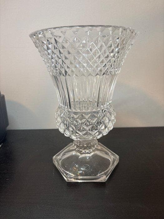 Val Saint Lambert - Vase - medicis - Cristal - Vase Médicis, Antiquités & Art, Curiosités & Brocante