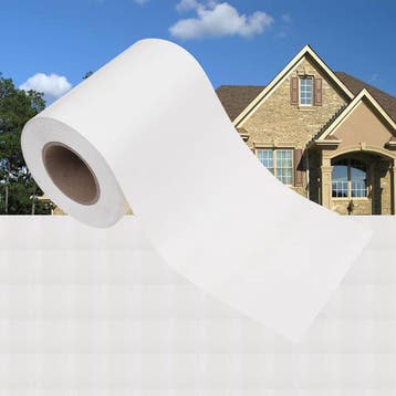 vidaXL Privacystrip 35x0,19 m PVC wit, Tuin en Terras, Verzenden, Nieuw