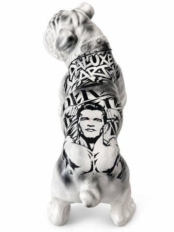 Daluxe Art - 1999 • Arnold Schwarzenegger Dog