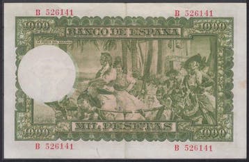 Spanje. - 2 x 1000 pesetas - various dates (Zonder