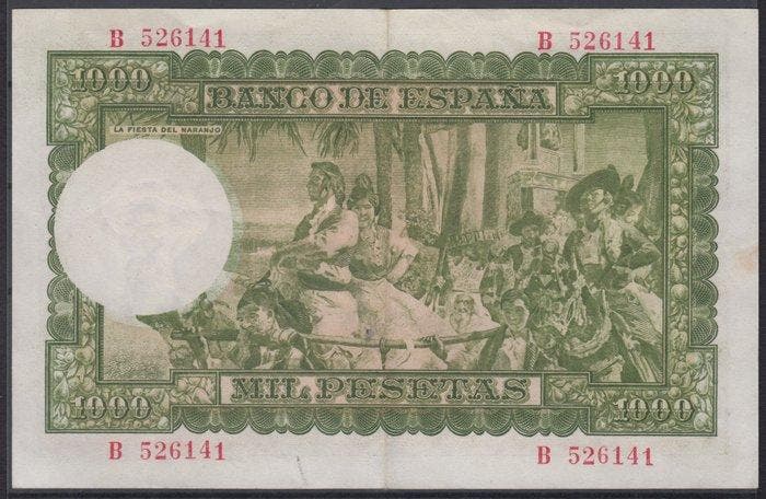 Spanje. - 2 x 1000 pesetas - various dates (Zonder, Timbres & Monnaies, Billets de banque | Europe | Billets non-euro