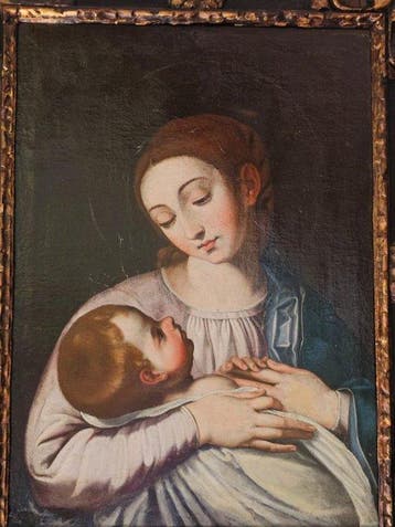 Escuela Barroco Italiana (XVII) - Santa Madonna