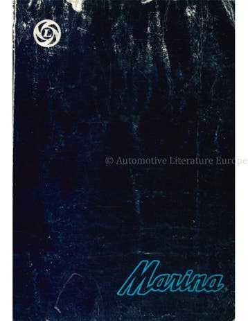1976 MORRIS MARINA WERKPLAATSHANDBOEK ENGELS