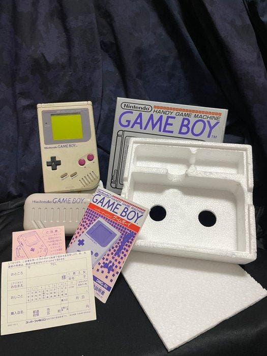 Nintendo - Gameboy Classic - GAME BOY & Rechargeable battery, Games en Spelcomputers, Spelcomputers | Overige Accessoires