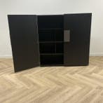 Casamilano Quadro design kast (hxbxd) 142x140x53 cm, zwart, Huis en Inrichting, Kasten | Overige, Gebruikt