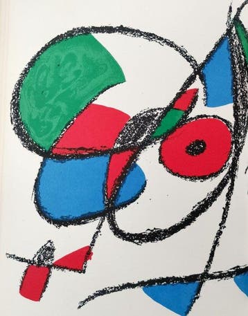 Joan Miro (1893-1983) - Litografia Original VIII. (Miró