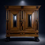 Kast - Eik, Ebonised wood
