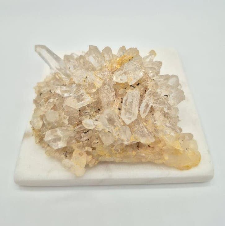 Bergkristal ruw (zie filmpje), Handtassen en Accessoires, Edelstenen, Ophalen of Verzenden