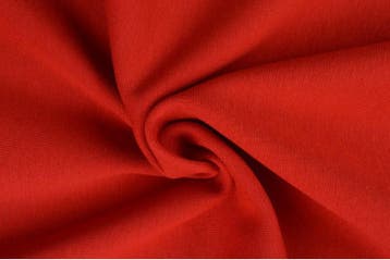 10 meter boordstof - rood, Verzenden, 30 tot 120 cm, Katoen, Rood