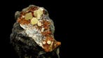 Calcietballen met Spherosideriet (?) in basaltgeode -, Collections, Minéraux & Fossiles