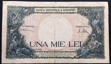 Roemenië. - 10 banknotes - Various Dates (Zonder