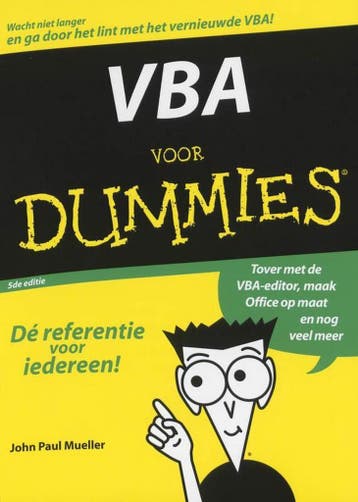VBA voor Dummies - John Paul Mueller - 9789043015417 - Paper, Boeken, Verzenden, Nieuw