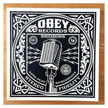Shepard Fairey (OBEY) (1970) - Long Play (Artist Proof)