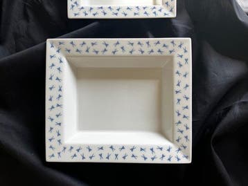 Meissen - Plat (3) - Aquatinta - Porcelaine - Vide-Poche Bol