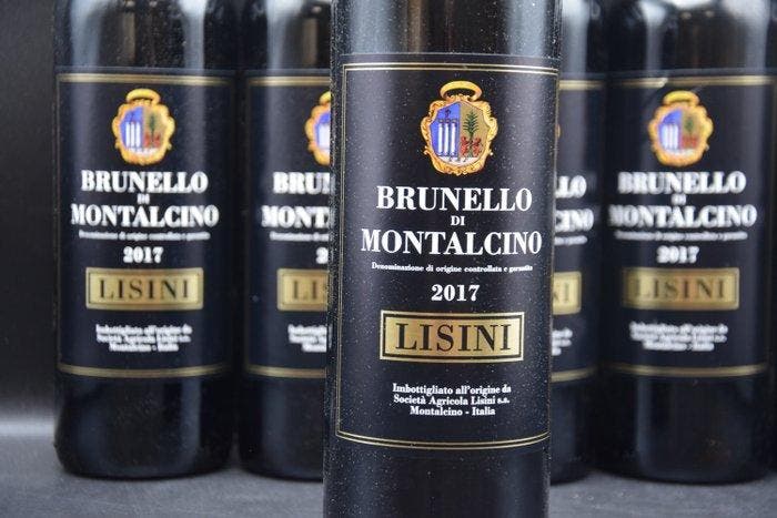 2017 Lisini - Brunello di Montalcino DOCG - 6 Flessen (0.75, Collections, Vins