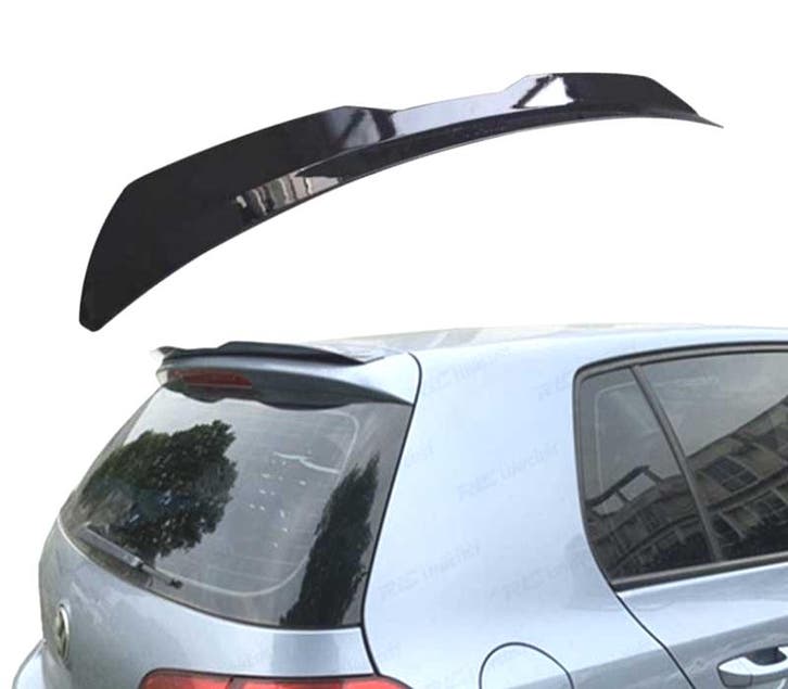 AILERON SPOILER VOLKSWAGEN VW GOLF 6 7 GTI GTD R 09-20 NOIR, Auto-onderdelen, Carrosserie, Verzenden