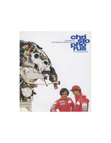 1988 PORSCHE CHRISTOPHORUS MAGAZINE 210 DUITS