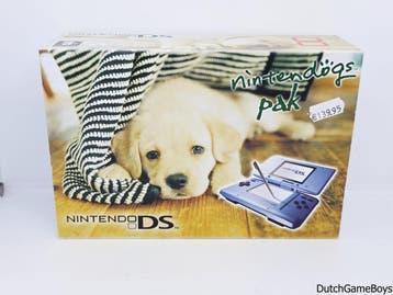 Nintendo DS - Console - Blue - Nintendogs Pak, Consoles de jeu & Jeux vidéo, Consoles de jeu | Nintendo DS, Verzenden