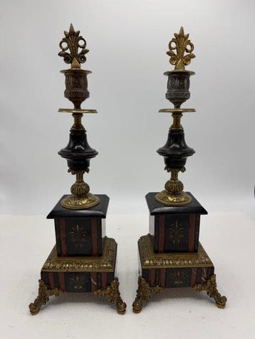 Chandelier (2) - Bronze, Marbre