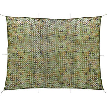 vidaXL Camouflagenet met opbergzak 3x4 m, Verzenden, Nieuw