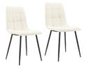 2dekans | Multifurn Yerevan Eetkamerstoel Set van 2 –, Ophalen of Verzenden