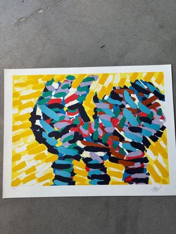 Karel Appel (1921-2006) - Animal, Antiek en Kunst