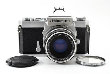 Nikon Nikomat FT + Nippon Kogaku Nikkor-S Auto 2/50mm Single, Nieuw