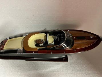 Riva RIVA version Aquariva 67 cm Luxe en bois 1:12 - Bateau, Hobby & Loisirs créatifs