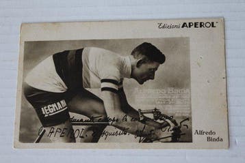 Italië - Sport - wielrenner Alfredo Binda - Ansichtkaart (3)