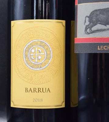 2020 LeCrete, Rosso PetraNera, 2018 Agricola Punica, Isola