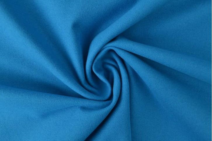 10 meter molton stof - Petrol, Hobby & Loisirs créatifs, Tissus & Chiffons, Envoi