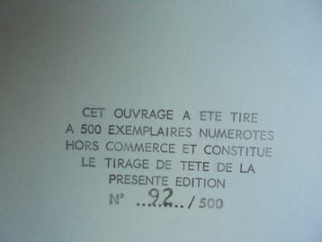 Bob Fish détectief - C - 1 Album - Édition limitée - 1982, Nieuw